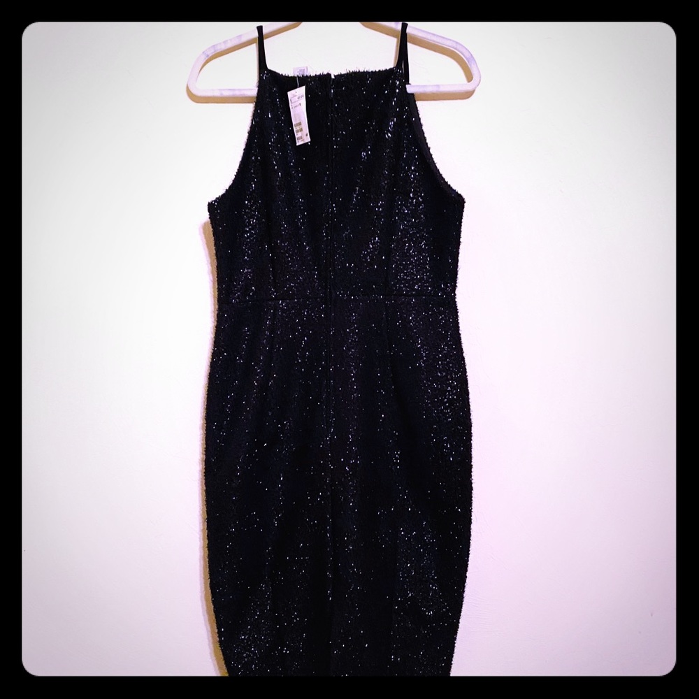 Black Midi dress